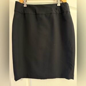 Liz Claiborne Black Midi Skirt
